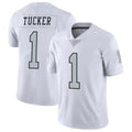 tocy LV.Raiders #1 Tre Tucker Player White Limited Color Rush Home Game Stitched Jerseys