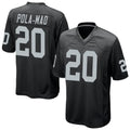 tocy LV.Raiders #20 Isaiah Pola-Mao Player Black Home Game Stitched Jerseys