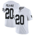 tocy LV.Raiders #20 Isaiah Pola-Mao Player White Limited Vapor Untouchable Home Game Stitched Jerseys