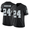 tocy LV.Raiders #24 Charles Woodson Player Black Vapor F.U.S.E Limited Stitched Jerseys