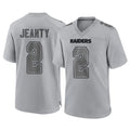 tocy LV.Raiders #2 Ashton Jeanty Player Gray Atmosphere Fashion Limited Game Stitched Jerseys