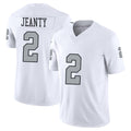 tocy LV.Raiders #2 Ashton Jeanty Player White Alternate Vapor F.U.S.E Limited Stitched Jerseys