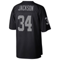 tocy LV.Raiders #34 Bo Jackson Mitchell & Ness Black Legacy Replica Jersey Stitched Puhic