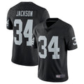 tocy LV.Raiders #34 Bo Jackson Player Black Vapor Limited Stitched Jerseys