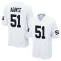 tocy LV.Raiders #51 Malcolm Koonce Player White Home Game Stitched Jerseys