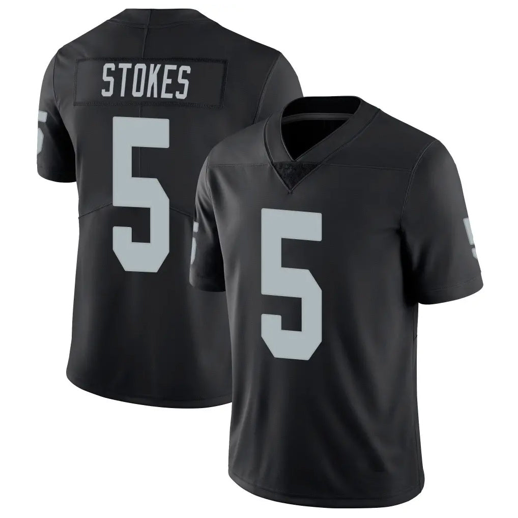 tocy LV.Raiders #5 Eric Stokes Player Black Limited Vapor Untouchable Home Game Stitched Jerseys