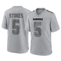 tocy LV.Raiders #5 Eric Stokes Player Gray Atmosphere Fashion Limited Game Stitched Jerseys