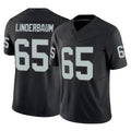 tocy LV.Raiders #65 Tyler Linderbaum Player Black Limited Vapor F.U.S.E. Home Game Stitched Jerseys