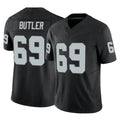 tocy LV.Raiders #69 Adam Butler Player Black Limited Vapor F.U.S.E. Home Game Stitched Jerseys