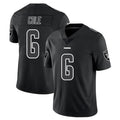 tocy LV.Raiders #6 A.J. Cole Player Black Limited Black Impact Home Game Stitched Jerseys