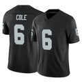 tocy LV.Raiders #6 A.J. Cole Player Black Limited Vapor F.U.S.E. Home Game Stitched Jerseys