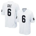 tocy LV.Raiders #6 A.J. Cole Player White Home Game Stitched Jerseys
