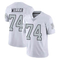 tocy LV.Raiders #74 Kolton Miller Player White Limited Color Rush Home Game Stitched Jerseys