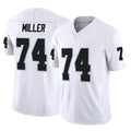 tocy LV.Raiders #74 Kolton Miller Player White Limited Vapor F.U.S.E. Home Game Stitched Jerseys