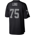 tocy LV.Raiders #75 Howie Long Mitchell & Ness Black Retired Player Legacy Replica Jersey