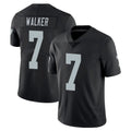 tocy LV.Raiders #7 Quay Walker Player Black Limited Vapor Untouchable Home Game Stitched Jerseys