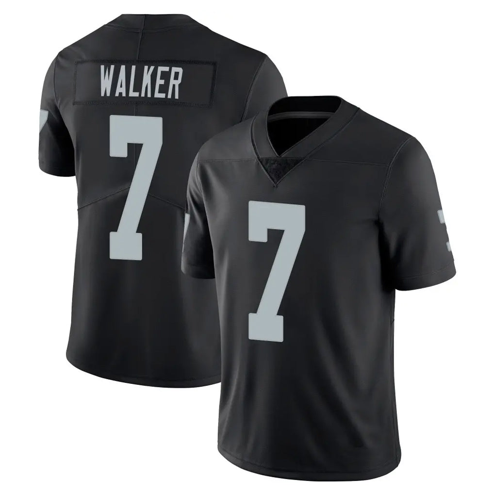 tocy LV.Raiders #7 Quay Walker Player Black Limited Vapor Untouchable Home Game Stitched Jerseys