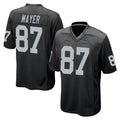 tocy LV.Raiders #87 Michael Mayer Player Black Home Game Stitched Jerseys