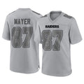 tocy LV.Raiders #87 Michael Mayer Player Gray Atmosphere Fashion Limited Game Stitched Jerseys