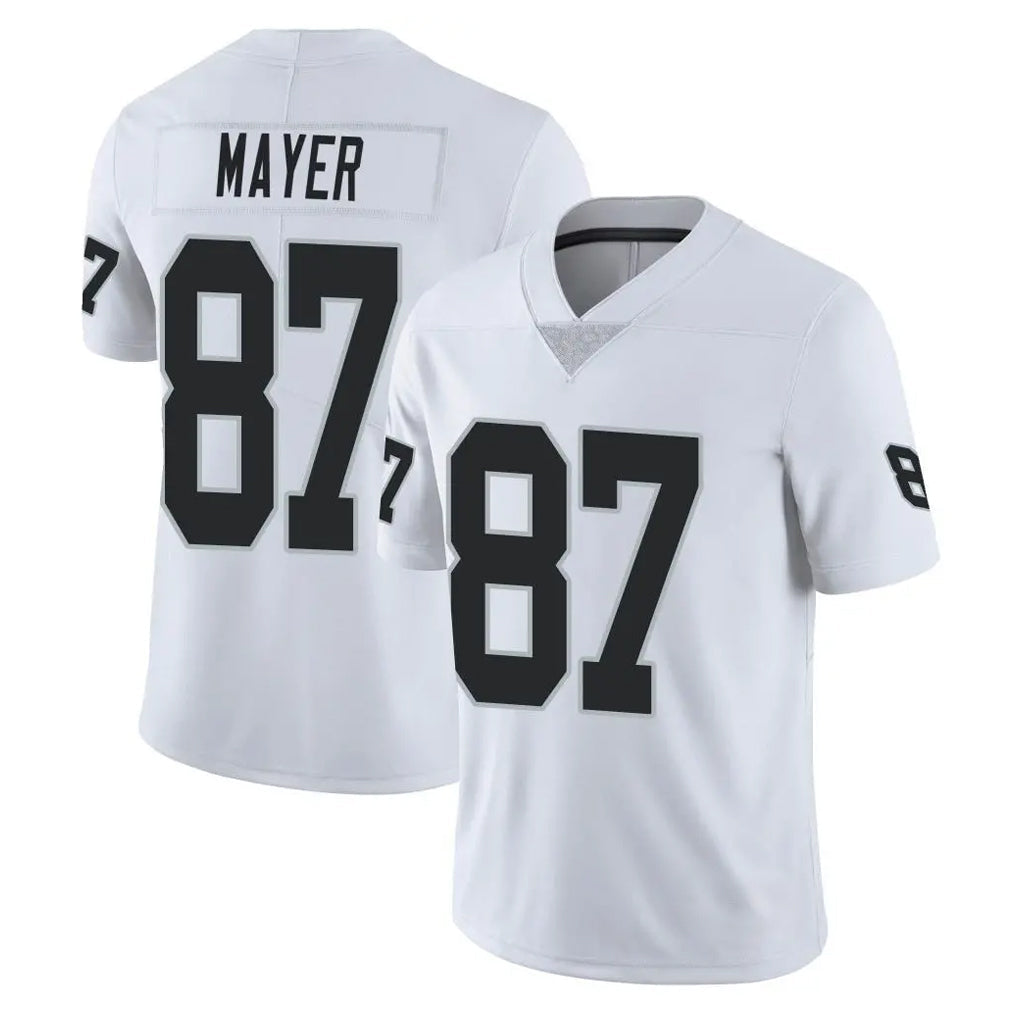 tocy LV.Raiders #87 Michael Mayer Player White Limited Vapor Untouchable Home Game Stitched Jerseys