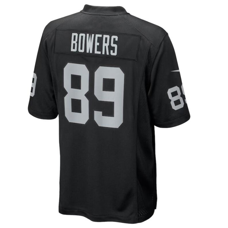 tocy LV.Raiders #89 Brock Bowers Black 2024 Draft First Round Pick Player Game Jersey Stitched Jerseys