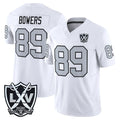 tocy LV.Raiders #89 Brock Bowers Player White 2026 Vapor Limited Home Game Stitched Jerseys