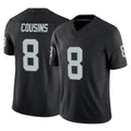 tocy LV.Raiders #8 Kirk Cousins Player Black Limited Vapor F.U.S.E. Home Game Stitched Jerseys