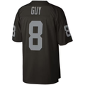 tocy LV.Raiders #8 Ray Guy Mitchell & Ness Black Legacy Replica Jersey
