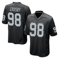 tocy LV.Raiders #98 Maxx Crosby Player Black Home Game Stitched Jerseys