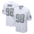 tocy LV.Raiders #98 Maxx Crosby Player White Alternate Home Game Stitched Jerseys