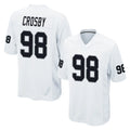 tocy LV.Raiders #98 Maxx Crosby Player White Home Game Stitched Jerseys
