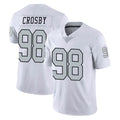 tocy LV.Raiders #98 Maxx Crosby Player White Limited Color Rush Home Game Stitched Jerseys