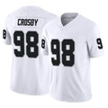 tocy LV.Raiders #98 Maxx Crosby Player White Limited Vapor F.U.S.E. Home Game Stitched Jerseys