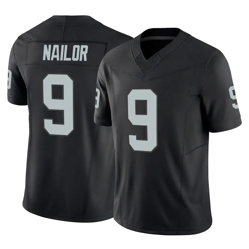 tocy LV.Raiders #9 Jalen Nailor Player Black Limited Vapor F.U.S.E. Home Game Stitched Jerseys