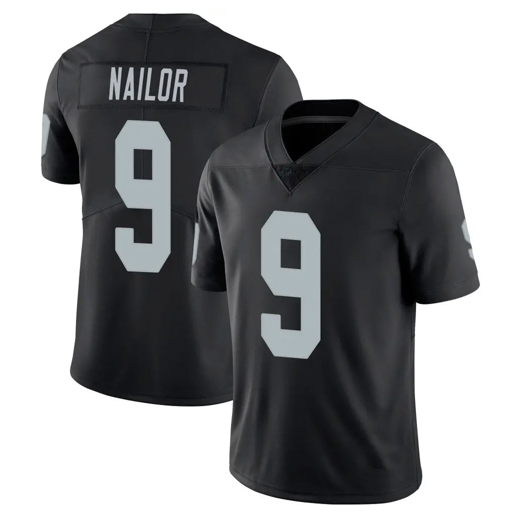 tocy LV.Raiders #9 Jalen Nailor Player Black Limited Vapor Untouchable Home Game Stitched Jerseys