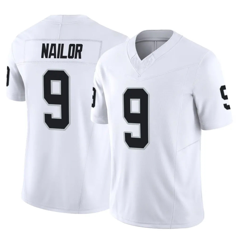 tocy LV.Raiders #9 Jalen Nailor Player White Limited Vapor F.U.S.E. Home Game Stitched Jerseys