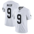 tocy LV.Raiders #9 Jalen Nailor Player White Limited Vapor Untouchable Home Game Stitched Jerseys