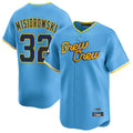 tocy M.Brewers #32 Jacob Misiorowski Player Light Blue City Connect Home Limited Stitched Jerseys