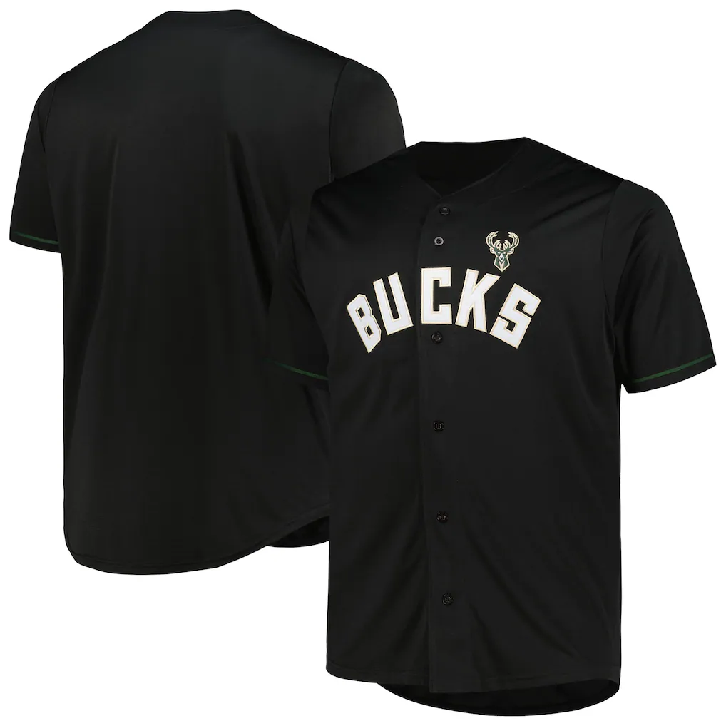 tocy M.Bucks Profile Black Big & Tall Pop Jerseys