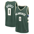 tocy M.Bucks #0 Brayden Burries Green 2026  Draft First Round Pick Fast Break Jerseys - Icon Edition