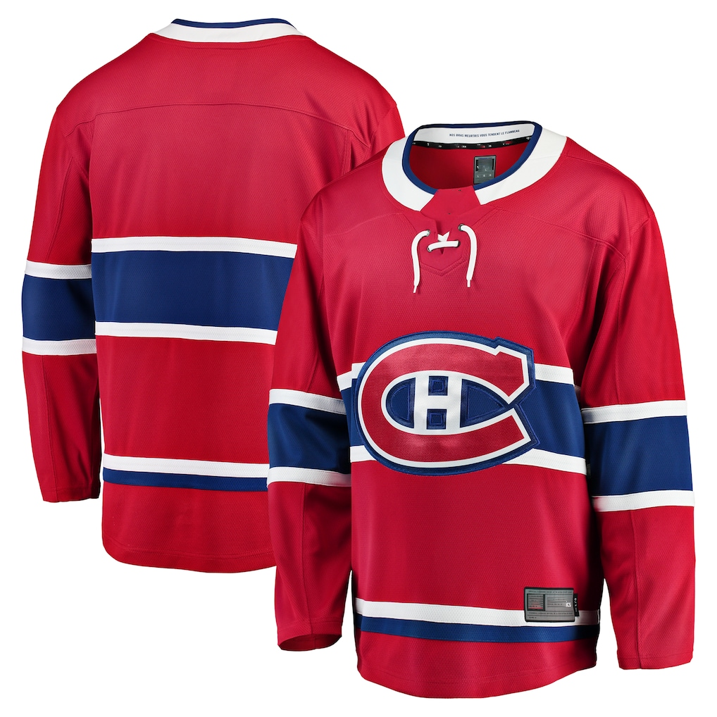 Tocy M.Canadiens Red Breakaway Home Jerseys