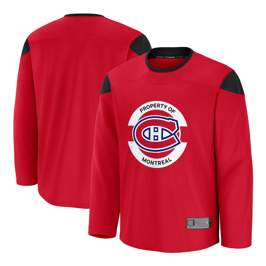 Tocy M.Canadiens Red Practice Jerseys