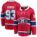 Tocy M.Canadiens #93 Ivan Demidov Red Home Breakaway Jerseys