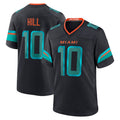 tocy M.Dolphins #10 Tyreek Hill Player Blue Rivalries Collection Game Stitched Jerseys