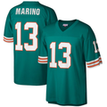 tocy M.Dolphins #13 Dan Marino Mitchell & Ness Aqua Big & Tall 1984 Retired Player Replica Stitched Jerseys