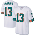 tocy M.Dolphins #13 Dan Marino Mitchell & Ness White Big & Tall 1984 Retired Player Replica Stitched Jerseys