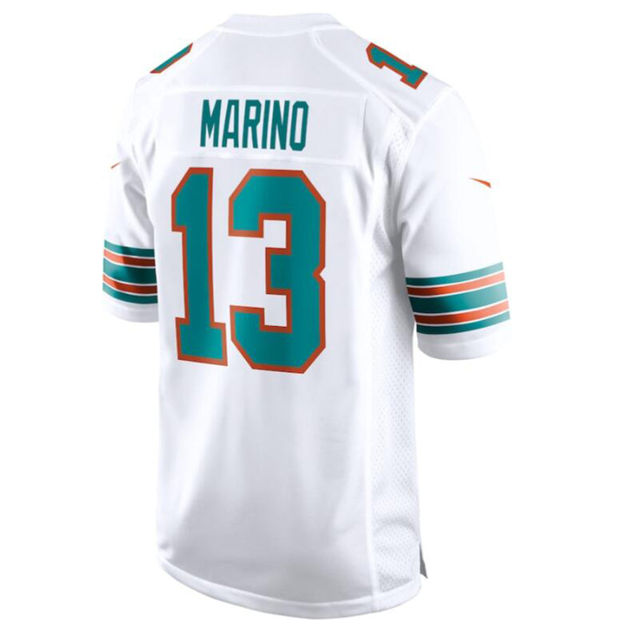 tocy M.Dolphins #13 Dan Marino White Retired Player Jersey American Stitched Jersey