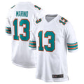 tocy M.Dolphins #13 Dan Marino White Retired Player Jersey American Stitched Jerseys