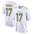 tocy M.Dolphins #17 Jaylen Waddle Player White Fashion Game Stitched Jerseys