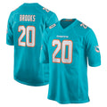 Tocy M.Dolphins #20 Jordyn Brooks Player Aqua Home Game Stitched Jerseys